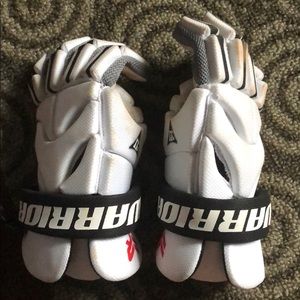 Warrior youth lacrosse gloves